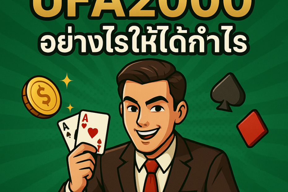 เล่นบาคาร่าออนไลน์กับ UFA2000 อย่างไรให้ได้กำไร