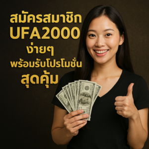 สมัครสมาชิก UFA2000 ง่ายๆ พร้อมรับโปรโมชั่นสุดคุ้ม