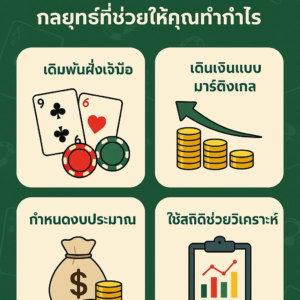 วิธีการเพิ่มโอกาสในการชนะบาคาร่า: กลยุทธ์ที่ช่วยให้คุณทำกำไร