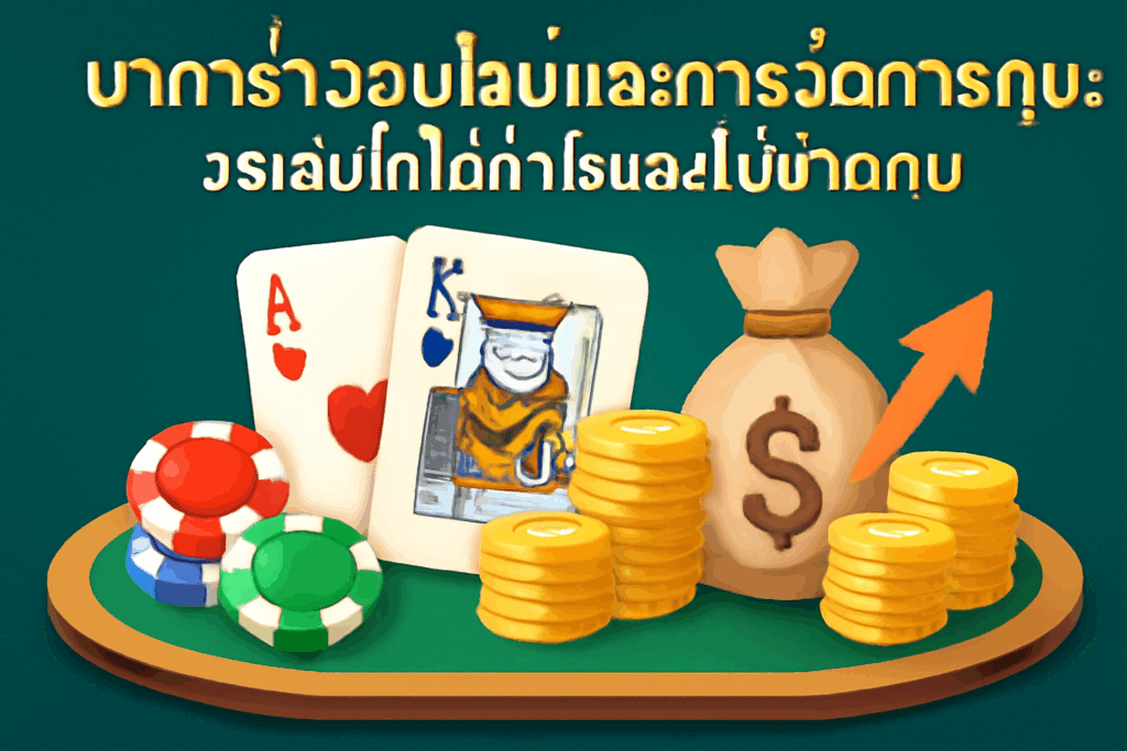 บาคาร่าออนไลน์และการจัดการทุน: วิธีเล่นให้ได้กำไรและไม่ขาดทุน
