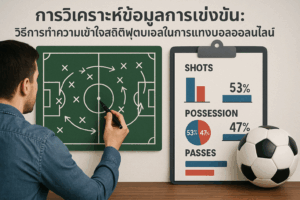 การวิเคราะห์ข้อมูลการแข่งขัน: วิธีการทำความเข้าใจสถิติฟุตบอลในการแทงบอลออนไลน์