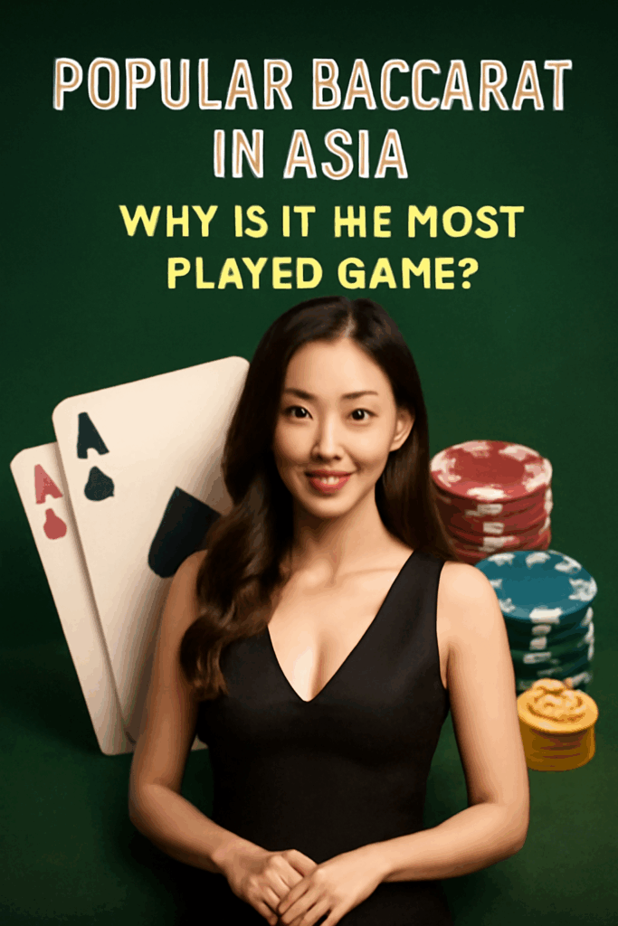 บาคาร่ายอดนิยมในเอเชีย: ทำไมถึงเป็นเกมที่คนนิยมเล่นมากที่สุด